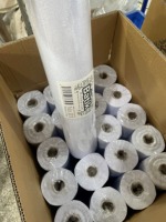 Gran oferta, ramo de envoltura en stock listo con material no tejido para regalo y arreglo de ramo