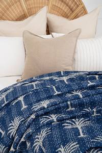 Kantha <b>Quilt</b> Reversible Blanket <b>Bedspread</b> Chic Boho Chic Duvet Coverlet Bedding Organic Animal Print Fabric for Home Vintage - Product Image 3