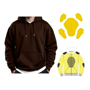 La mejor Sudadera con capucha de ropa deportiva a prueba de viento de lana de Color personalizado Unisex con extraíble para chaqueta para carreras de motos y autos - Product Image 1
