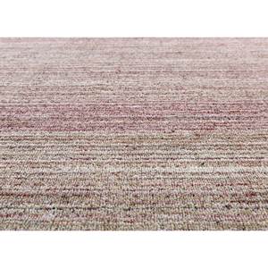 Alfombra de Lana y Viscosa Tejida a Mano con Diseño de Rayas Contorneadas, Rojo y Naranja-Hwv-51068 para Uso Doméstico - Product Image 3