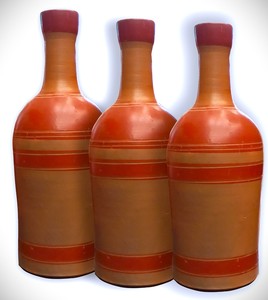 Sri Lanka Handmade New Clay Gốm Chai Nước Cho Lưu Trữ-Bán Buôn Với Tỷ Lệ Tốt - Product Image 1