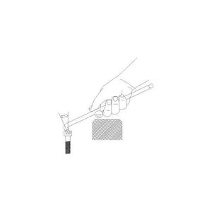Clé Allen métrique extra longue Gedore avec double embout sphérique, outil hexagonal pour le fixation - Product Image 3