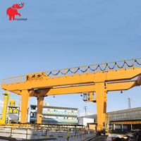 Grue portique à double poutre de type U, 30 tonnes, 50 tonnes, 75 tonnes, grue portique électrique pour l'industrie de la manutention de conteneurs