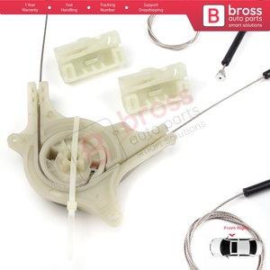 Kit de réparation de lève-vitre avant droit BWR696 pour Vito Viano Mixto Classe V MK2 W639 2003-2010 6397200146 - Product Image 3