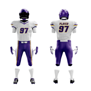 Uniforme de fútbol americano para hombres superventas nuevo diseño personalizado cómodo Uniformes de Fútbol Juvenil Americano - Product Image 4