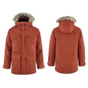 Parkas d'hiver pour femmes de haute qualité, tendance, respirants, couleur unie, chauds, à capuche, décontractés, avec fermeture éclair, doublure en laine, OEM - Product Image 3