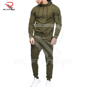 Ensemble de survêtement unisexe pour sports d'hiver, sweat-shirt et pantalon de sport, polyester/coton, antibactérien, pour la remise en forme, la salle de sport, la course à pied, le jogging - Product Image 2