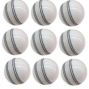 Balle à vent de cricket blanche personnalisée en cuir de vachette de haute qualité balles dures d'entraînement sportif en gros OEM - Product Image 1