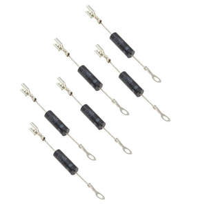 Paquete de 6 Diodos (Rectificadores) de Alto Voltaje para Microondas Domésticos, de Cobre, 110-120V, CL04-12 EXPHV13-6PK - Product Image 1