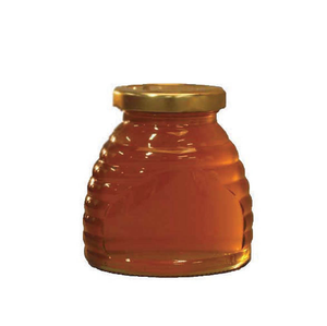 Frascos de vidrio Miel con tapa de madera Tarro de miel 380Ml 500ml 750ml Frascos de vidrio para miel con tapa de madera Cuchara con venta - Product Image 4