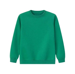 Sweat-shirt unisexe en coton French Terry de qualité supérieure, coupe oversize, couleur unie, col rond, épaules tombantes, 2027 - Product Image 1