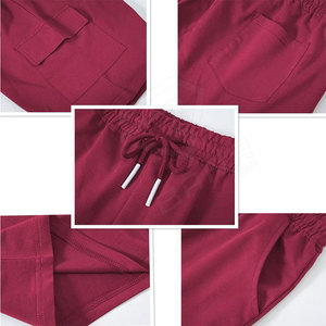 Pantalones Cortos Cargo de Pana para Hombre, Estilo Urbano, 100% Algodón, Multibolsillos, Casuales, Diseño Sólido, Impermeables, Personalizados OEM - Product Image 4