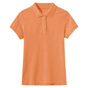 <b>Women's</b> Slim Fit Casual <b>for</b> <b>Polo</b> <b>Shirt</b> Breathable Comfort Sports Top Short Sleeves Solid Fashionable New Style Customizable Knit - Product Image 2