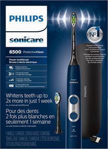 Brosse à dents électrique connectée Philips Sonicare DiamondClean, lot de 2, x2 brosses à dents soniques, x2 étuis de voyage de recharge - Product Image 3