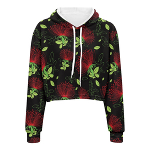 Sudadera con capucha corta de sublimación para mujer de tendencia superior de la mejor calidad, Sudadera con capucha de sublimación de Material duradero transpirable con los mejores diseños - Product Image 4