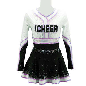Oem Cheerleading Uniforme En Gros Haute Qualité Cheerleading Uniforme Sublimé Personnalisé All Star Cheerleading Uniformes - Product Image 2