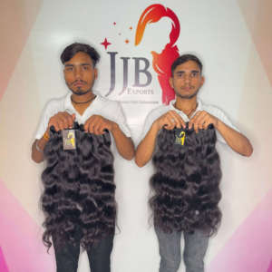 Paquete de cabello humano de templo indio crudo brasileño, paquetes de cabello virgen alineados con cutícula Bodywave con cierre suizo - Product Image 2