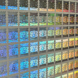 ฉลากโฮโลแกรมรูปวงรีสีเงินแบบกำหนดเองได้ ป้องกันการปลอมแปลง ป้องกันการงัดแงะ กันน้ำ คุณสมบัติพิเศษจาก Digitech Label - Product Image 1