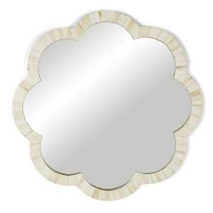 Espejo Decorativo Artesanal Único con Incrustaciones de Hueso Árabe, Marco Floral con Corona, Decoración Moderna de Lujo para el Hogar a un Precio Accesible desde India - Product Image 6