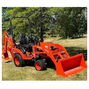 Mini-tracteur diesel Kubota BX23S - Tracteur agricole et d'aménagement paysager compact 4x4 - Product Image 4