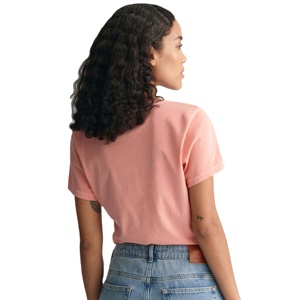 Camisetas de Verano Holgadas de Alta Calidad con Logotipo Personalizado, Transpirables, de Secado Rápido, 100% Algodón, Camisetas Urbanas para Mujer - Product Image 2