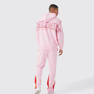 Chándales personalizados con serigrafía a Color de talla grande para hombre, alta calidad, 100% algodón, suministro directo de fábrica para invierno, nuevo estilo superior - Product Image 2