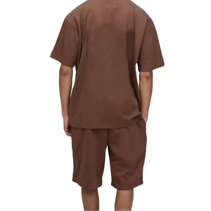 Wholesale <b>Men's</b> Summer Sports Basketball <b>Shorts</b> <b>Set</b> Slim Fitted with Print Private Label for Plus Size <b>Men</b> <b>T</b>-<b>Shirts</b> <b>Set</b> - Product Image 1