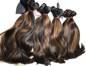 Extensions de cheveux humains couleur piano, perruque Lace Front Wig, qualité supérieure, cheveux bruts vietnamiens - Product Image 3