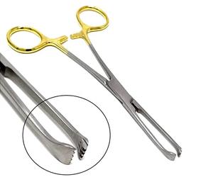 Instruments de chirurgie générale Offre Spéciale pinces à tissus allemandes en acier inoxydable de haute qualité 6 "4x5 dents utilisées pour le Pakistan - Product Image 1