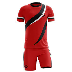 Uniformes de fútbol para hombre, diseño sublimado, camiseta y pantalones cortos, uniforme cómodo para adultos - Product Image 1
