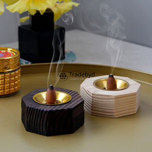 Quemador de madera hecho a mano de lujo Tradebyd soporte de incienso árabe para regalos de boda y uso doméstico - Product Image 1