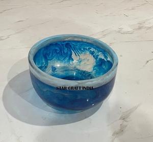 Tendance fabriquée en Inde trois rythmes Résine époxy à la mode de haute qualité essayer bol vaisselle essayer bol vaisselle bol cadeau de charisme - Product Image 3