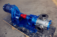 Pompe à engrenages interne de grande viscosité pour l'application chimique de machine d'eau de transfert d'huile de pompe de canalisation d'acier inoxydable de matière première