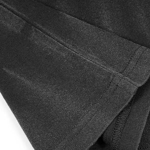 เสื้อยืดโอเวอร์ไซส์ของผู้ชายผ้าคอตตอนเนื้อหนาทำจากไม้ไผ่คอมโบ100% หนาเปิดไหล่ปล่อยงานตามสั่ง - Product Image 5