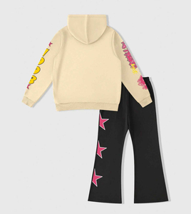 Survêtement personnalisé dtg dtf imprimé pour hommes, vêtements de sport, vêtements de fitness, ensemble d'entraînement de course à pied, vente en gros à la mode - Product Image 2