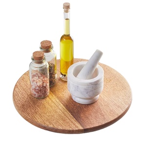 Organisation Conception unique Susan paresseuse en bois Logo personnalisé Produit le plus vendu Susan paresseuse en bois d'acacia - Product Image 1