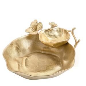 Cuenco de Metal de forma redonda para servir alimentos, cuenco de almacenamiento y servicio de frutas respetuoso con el medio ambiente, cuenco para ensalada de frutas, restaurante, Hotel, catering, uso - Product Image 6