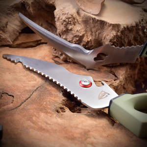 Tijeras multifuncionales de nuevo diseño, herramientas para exteriores 4Cri3 Shark, tijeras de jardín útiles Vear - Product Image 5