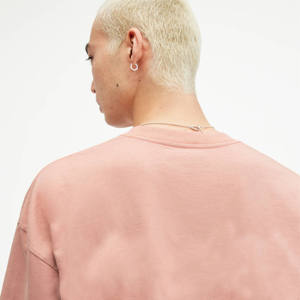 เสื้อยืดโอเวอร์ไซซ์ธรรมดาสำหรับผู้ชาย-ผ้าฝ้าย100% พิมพ์ลายและเย็บปักถักร้อยตามสั่ง - Product Image 4