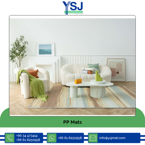 Exclusive Sale of Elegant Design Customized Size Rectangle 100% Polypropylene <b>Plastic</b> Floor Woven Mats for <b>Outdoor</b> Use - Product Image 4