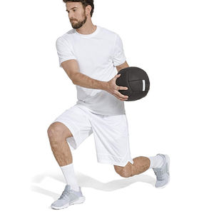 Shorts de course pour hommes confortables de haute qualité couleur unie Style de Fitness décontracté motif brodé Anti-rides fabriqué au Pakistan - Product Image 5