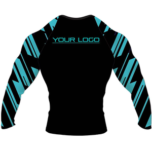 Maglietta Compressiva Traspirante per MMA e BJJ, Unisex, per Allenamento No Gi, Resistente, Personalizzabile, Anti-UV - Product Image 4