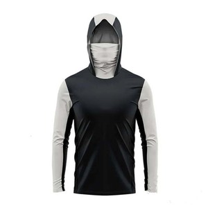Nuevo diseño personalizado Upf 50 camisas de pesca transpirables de secado rápido con capucha de manga larga diseño personalizado ropa de pesca - Product Image 2