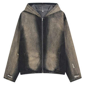 Offre Spéciale automne couleur unie hommes à manches longues fermeture éclair Hoodies avec des couleurs et des tailles personnalisées - Product Image 1