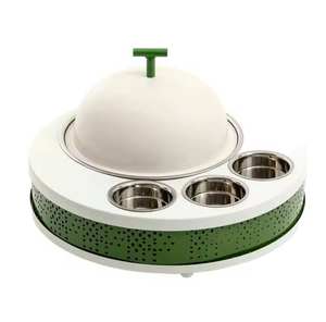 Cazuela aislada de alto rendimiento en un estilo de cobre pulido que combina elegancia y con una tapa confiable a prueba de fugas - Product Image 4