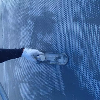 Tissu de renforcement exclusif hautement durable, maille de filament Vinylon haute résistance, modèle TRINEO pour murs extérieurs, fabriqué au Japon