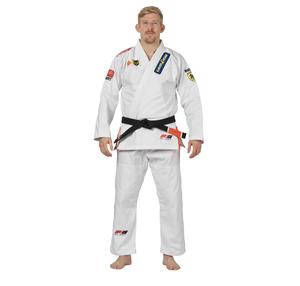 Kimono de Jiu Jitsu Personalizado, 100% Algodón, Ligero, Elástico, Transpirable, de Secado Rápido, con Logotipo Frontal, para Judo/Jiu-Jitsu - Product Image 5