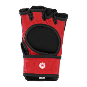 ถุงมือ MMA แบบครึ่งนิ้วทำจากหนัง PU สำหรับผู้ชายถุงมือฝึกขนาดพลัสไซส์สำหรับฝึกชกมวย - Product Image 3