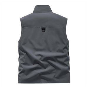 Gilets chauds légers de haute qualité pour hommes, 100% polyester, rembourrés, sans manches, pour l'hiver - Product Image 2
