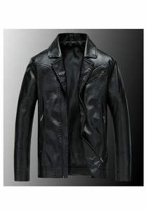 ผ้าใบหนังแท้แขนยาวสำหรับผู้ชายเสื้อผ้าแฟชั่นงานตามสั่งสำหรับนักเรียนมหาวิทยาลัย - Product Image 2